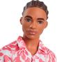 Imagem de Boneca moderna Barbie Fashionistas Ken 235 com macacão coral