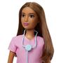 Imagem de Boneca moderna Barbie Professional Doctor com estetoscópio