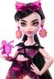 Imagem de Boneca Monster High Draculaura Articulável Ilha do Terror com Acessórios 