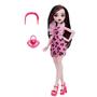 Imagem de Boneca Monster High Draculaura Com Acessórios Brinquedo Colecionável Presente Mattel - HKY74