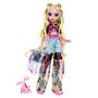 Imagem de Boneca Monster High Lagoona Blue com peixes de estimação Neptuna e acessórios.