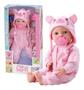 Imagem de Boneca New Born Brincando De Pijama Menino Menina  Divertoys