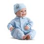 Imagem de Boneca New Born Soninho Menino Olhos Moveis Divertoys 8072