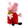 Imagem de Boneca Peppa Pig Brinquedo Pernas e Braços Articulados Vinil Infantil Criança Novabrink