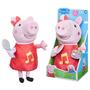 Imagem de Boneca Peppa Pig Plush Pelúcia Musical 28Cm Hasbro