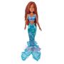 Imagem de Boneca Pequena Sereia Ariel Infantil Brinquedo Menina 55cm - Baby Brink