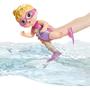 Imagem de Boneca Piscina Baby Alive Loira Nadadora C/ Acessórios Roxo Hasbro F8140 - 18531