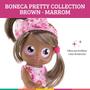 Imagem de Boneca Pretty Collection Brown Marrom Cabelo Colorido Milk