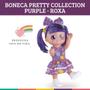 Imagem de Boneca Pretty Collection Purple Roxa Cabelo Moderno Milk