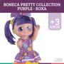 Imagem de Boneca Pretty Collection Purple Roxa Fashion Colorida Milk