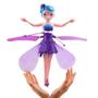 Imagem de Boneca Princesa Aerocraft Fada Voadora Roxo 19Cm Sensor Nº12