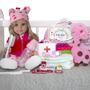 Imagem de Boneca Princesa Baby Alive Realista Loira Pano Girafinha LOL