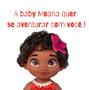 Imagem de Boneca Princesa Moana bebê Disney - Cotiplás 