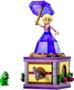 Imagem de Boneca Princesa Rapunzel E Lego Rapunzel Giratória 43214