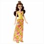 Imagem de Boneca Princesas Disney Bela Saia Estampada Hlx29 Mattel