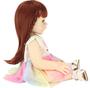 Imagem de Boneca Realista Ruivinha Baby Star R3483 - BBR Toys