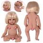 Imagem de Boneca Reborn 100% Silicone Infantil Grande Adora Loira Luxo