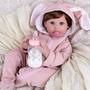 Imagem de Boneca Reborn Aori Realistic Girl de 50 cm com membros dobráveis