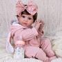 Imagem de Boneca Reborn Aori Realistic Girl de 50 cm com membros dobráveis