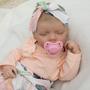 Imagem de Boneca Reborn Baby Doll FANCCI Lifelike Sleeping 45 cm em vinil completo