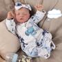 Imagem de Boneca Reborn Baby Doll FANCCI Reborn Sleeping 45 cm em vinil completo