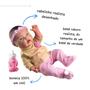 Imagem de Boneca reborn bebe menina boneco brinquedo infantil menino nenem realista bebezao bonecona