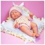 Imagem de Boneca reborn bebe pequena nenem realista brinquedo infantil menina bebezinho com cheiro bebezao bb