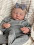 Imagem de Boneca Reborn FOCKOF Reborn Baby Doll Girl 43cm com acessóri