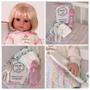 Imagem de Boneca Reborn Infantil Grande Adora Loira de Silicone Barata