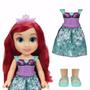 Imagem de Boneca Toddler Disney Princesas Ariel 38cm - Multikids