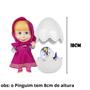 Imagem de Boneca Vinil Masha e o Pinguim 18cm Cotiplas 2572