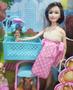 Imagem de Boneca Yalili Estilo Barbie Grávida + 3 bebês + Acessórios!