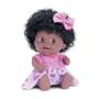 Imagem de Bonecas babies expressões trigêmeas negra bee toys 826