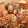 Imagem de Bonecas Calico Critters - Coelho Chocolate Colecionável
