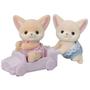 Imagem de Bonecas colecionáveis Calico Critters Fennec Fox Twins