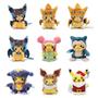 Imagem de Bonecas de Pelúcia Pokémon (20-30cm) - Eevee, Pikachu, Charizard, Lucario