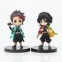 Imagem de Bonecas Demon Slayer - 6 Peças - Brinquedos Anime para Crianças