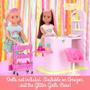 Imagem de Bonecas Glitter Girls - Conjunto de brinquedos para salão de cabeleireiro - Secador de cabelo, clipes de modelagem e carrinho de rolamento - Acessórios de boneca de 14 polegadas para crianças a partir de 3 anos - Brinquedos infantis