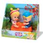 Imagem de Bonecas Little Dolls Playground Gangorra Original  Divertoys  Kit Bonecos Crianças +3 Anos