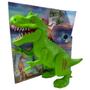 Imagem de Boneco Articulado Figura Dino Gigantossauro Rex 35cm - Brinquemix