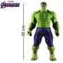 Imagem de Boneco Articulado Hulk Com Som Titan Hero Classic Avengers