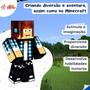 Imagem de Boneco authentic games youtuber 25cm minecraft original