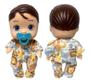 Imagem de Boneco Baby Bebê Menino Little Dolls Com Bercinho Divertoys