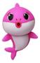 Imagem de Boneco Baby Shark Musical C/ Led 18cm Rosa Infantil Canta