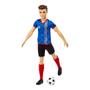 Imagem de Boneco - Barbie Jogador De Futebol -  Azul MATTEL