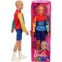 Imagem de Boneco Barbie Ken Fashionista 163 Moleton Colorido - Mattel (6724)