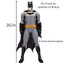 Imagem de Boneco Batman Liga Da Justiça Articulado Som Candide 9617