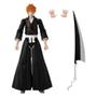 Imagem de Boneco bleach ichigo kurosaki oficial bandai articulado action figure movel