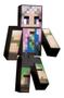 Imagem de Boneco Blocks Minecraft Streamers 35cm - Unidade