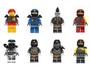 Imagem de Boneco Blocos De Montar Cole Fight Combate Ninjago Ninja Go